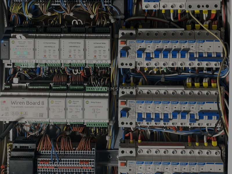 Щит умного дома на Wirenboard. Московская область